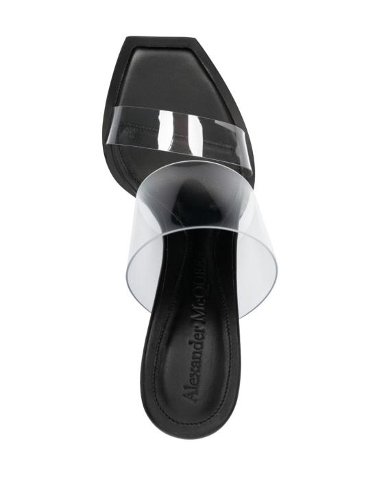  알렉산더 맥퀸 샌들 747579W4WB9 TRANS BLCK - ALEXANDER MCQUEEN