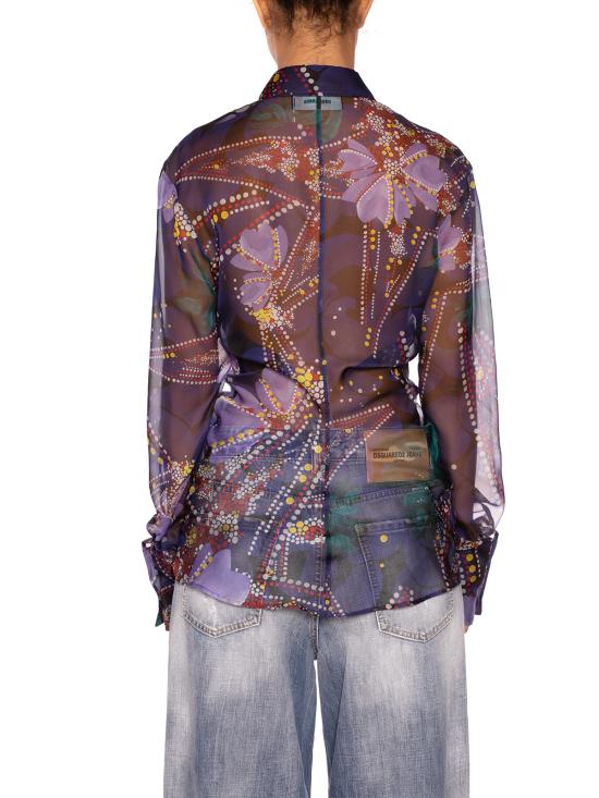  디스퀘어드2 블라우스 ES72DL0711S76473001S Blue - DSQUARED2