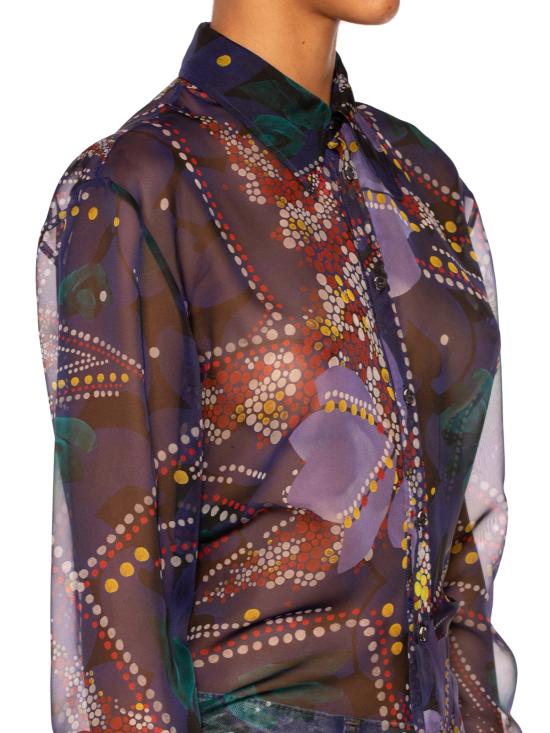  디스퀘어드2 블라우스 ES72DL0711S76473001S Blue - DSQUARED2