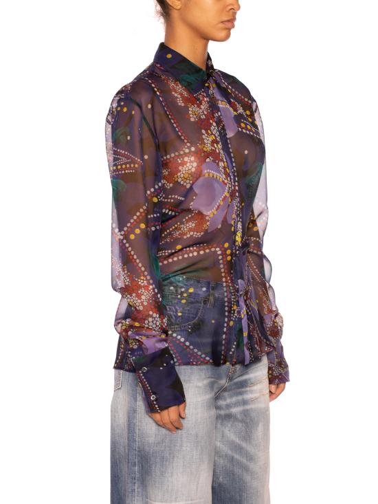  디스퀘어드2 블라우스 ES72DL0711S76473001S Blue - DSQUARED2