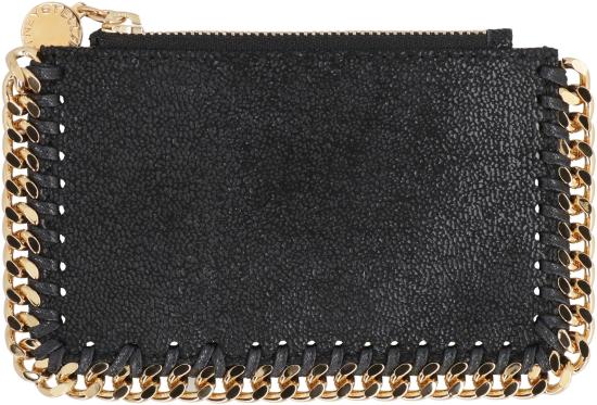 24FW 스텔라 맥카트니 반지갑 422364W9355 1000 black - STELLA MCCARTNEY