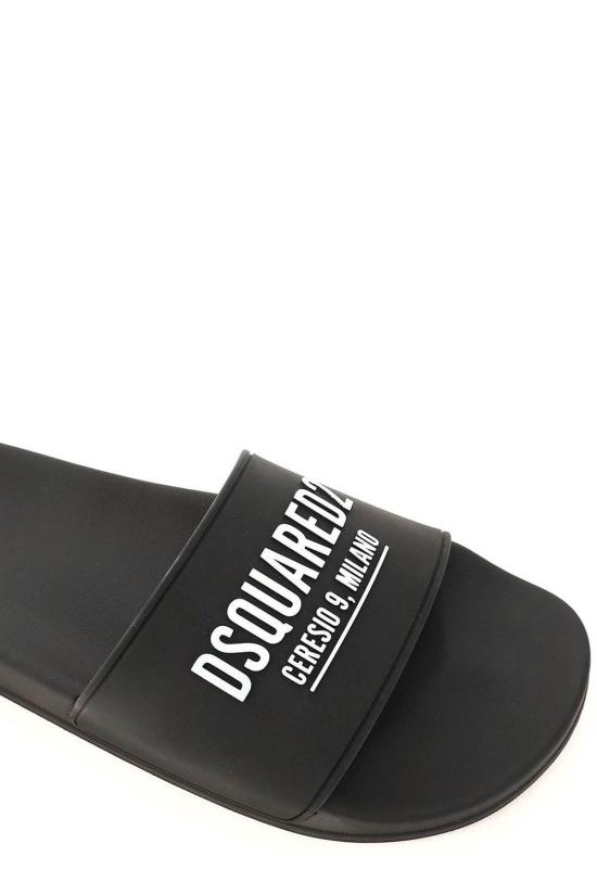  디스퀘어드2 뮬/슬리퍼 FFM002317205014 2124 black - DSQUARED2