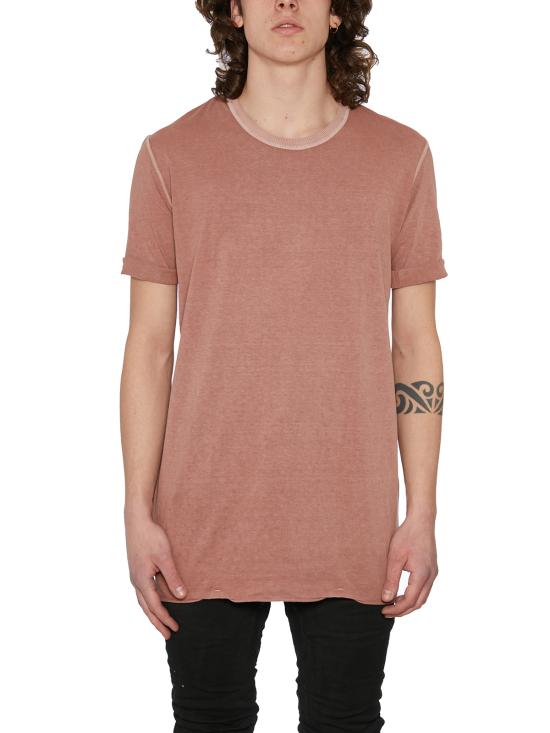 24FW 보리스 비드얀 사베리 반팔 티셔츠 FTSCLASSIC1RFF035MELLOWROSE Pink