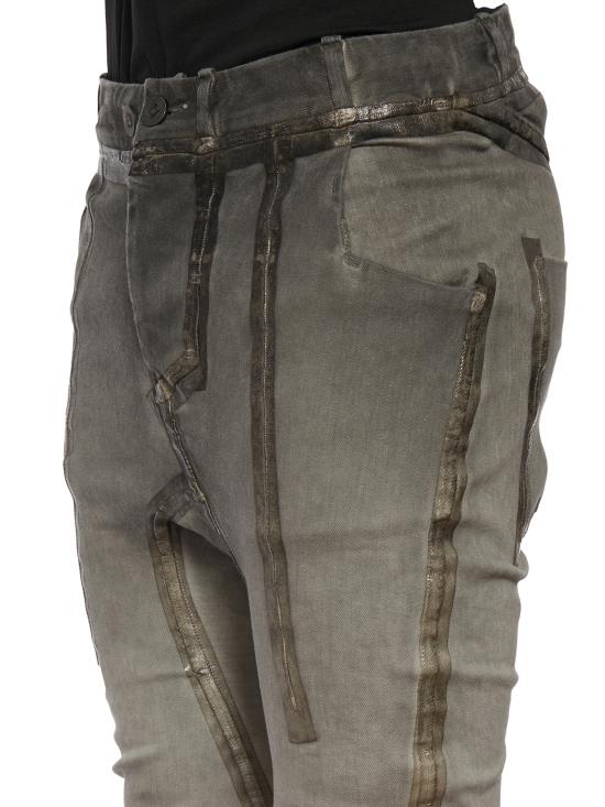 24FW 보리스 비드얀 사베리 데님 스트레이트 팬츠 FP14STSFFKU10004DARKGREY Grey Grey - BORIS BIDJAN SABERI