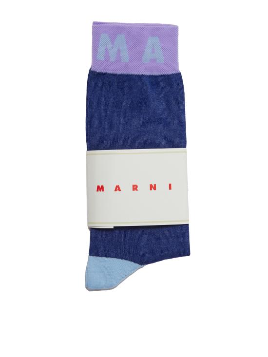  마르니 양말 FSKMC0120Q1UFC13600B56 BLUE - MARNI