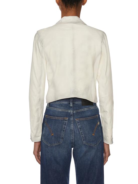  스워드 바이커 자켓 FSE238737PRC Cream Cream - S.W.O.R.D