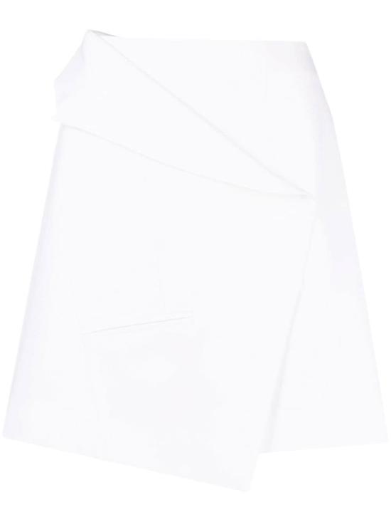  알렉산더 맥퀸 숏 스커트 723458QJAAC9016 SOFT WHITE