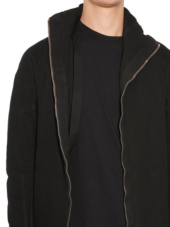 24FW 보리스 비드얀 사베리 후드 티셔츠 EZIPPER1FTT00008BLACK Black Black - BORIS BIDJAN SABERI