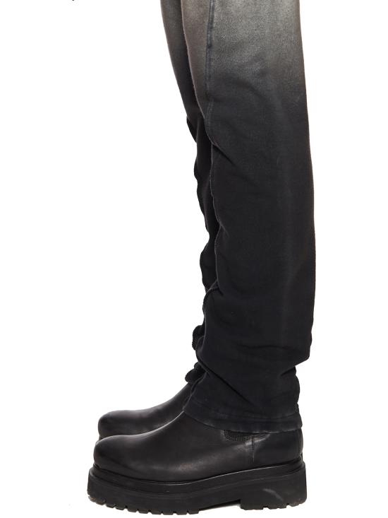  노스트라싼티시마 스트레이트 스트레이트 팬츠 C1PWOMP04 Black White - NOSTRASANTISSIMA