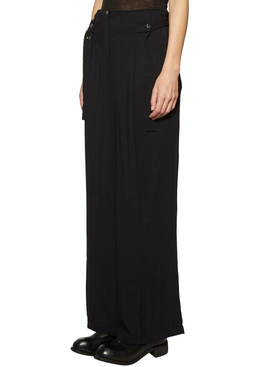  PRIMORDIAL IS PRIMITIVE 스트레이트 팬츠 Q335VI BLACK - OTHER BRANDS