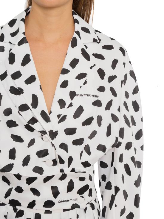  오프화이트 셔츠 JAD042948134 9900 Black White - OFF WHITE