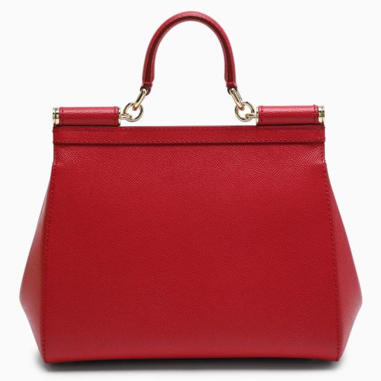  돌체앤가바나 / 여성 시실리 토트백 BB6002A1001 Red BPG - DOLCE & GABBANA