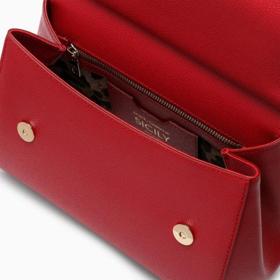  돌체앤가바나 / 여성 시실리 토트백 BB6002A1001 Red BPG - DOLCE & GABBANA