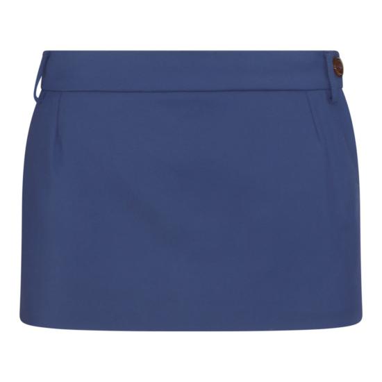  비비안웨스트우드 숏 스커트 1K01001DW00R8K414 BLUE