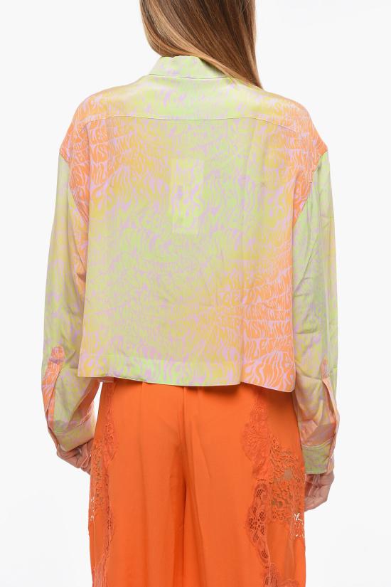  스텔라 맥카트니 블라우스 604237 STA21 5601 Arancio Verde - STELLA MCCARTNEY