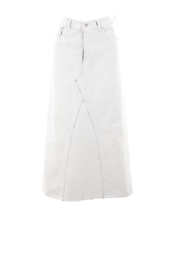24FW 마르지엘라 데님 스커트 SI0MA0003S30561967 WHITE