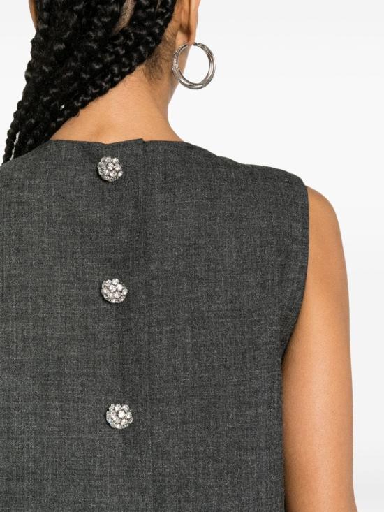  프라다 숏 원피스 P3L05RSOOO13XK F0480 ANTRACITE - PRADA