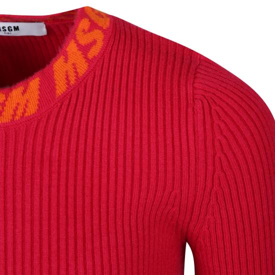  [키즈] 엠에스지엠 캐시미어 니트 F3MSJGTN077 044 FUCHSIA - MSGM