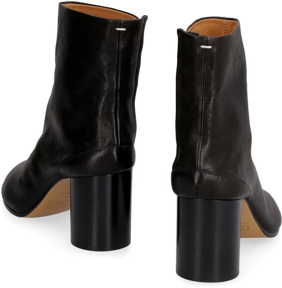  마르지엘라 타비 힐 스웨이드 부츠 S58WU0260P3753 T8013 black - MAISON MARGIELA