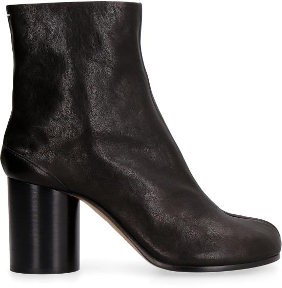 마르지엘라 타비 힐 스웨이드 부츠 S58WU0260P3753 T8013 black - MAISON MARGIELA