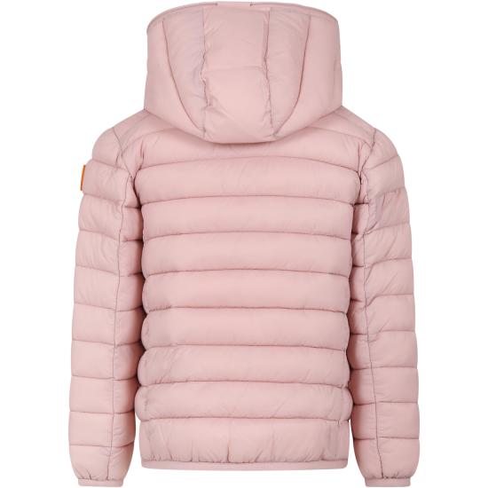 25FW [키즈] 세이브더덕 패딩 J32310G GIGA17 80007 PINK - SAVE THE DUCK