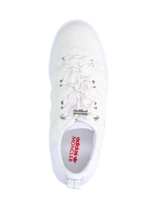  몽클레어 / 여성 캠퍼스 립스탑 나일론 스니커즈 09S 4M000 50 M3019001 WHITE BPG - MONCLER