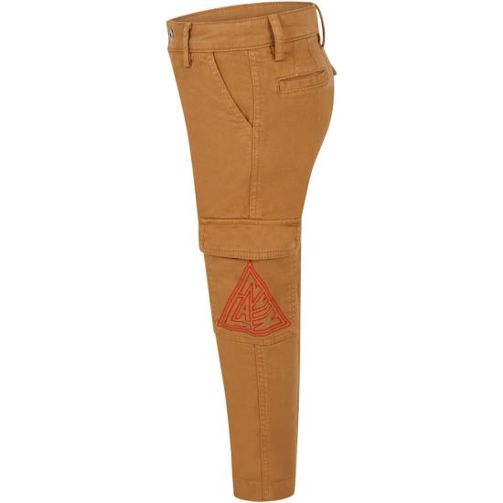  [키즈] 랑방 쁘띠 스트레이트 팬츠 N24044 297 BROWN - LANVIN