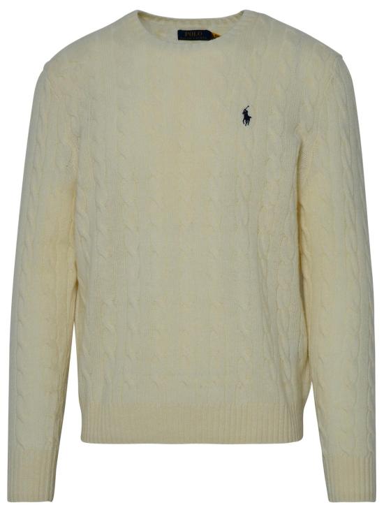 26SS 폴로 랄프로렌 케이블 니트 스웨터 710876762010 Cream