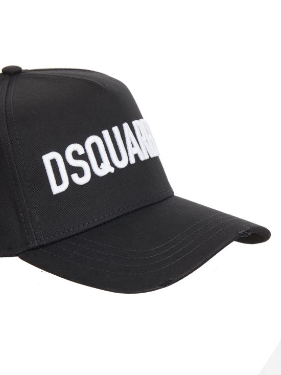 24FW 디스퀘어드2 모자 HBCM066005C00001M063 BLACK - DSQUARED2