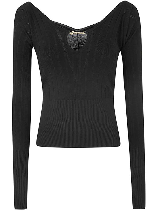  자크뮈스 긴팔 티셔츠 241KN357 2358 990 BLACK