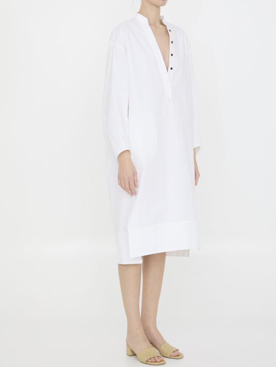  케이트 미디 미디 원피스 5392210 WHITE - KHAITE