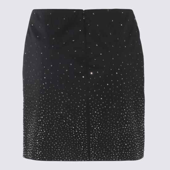  오프화이트 숏 스커트 OWCU009S24FAB0031000 Black - OFF WHITE