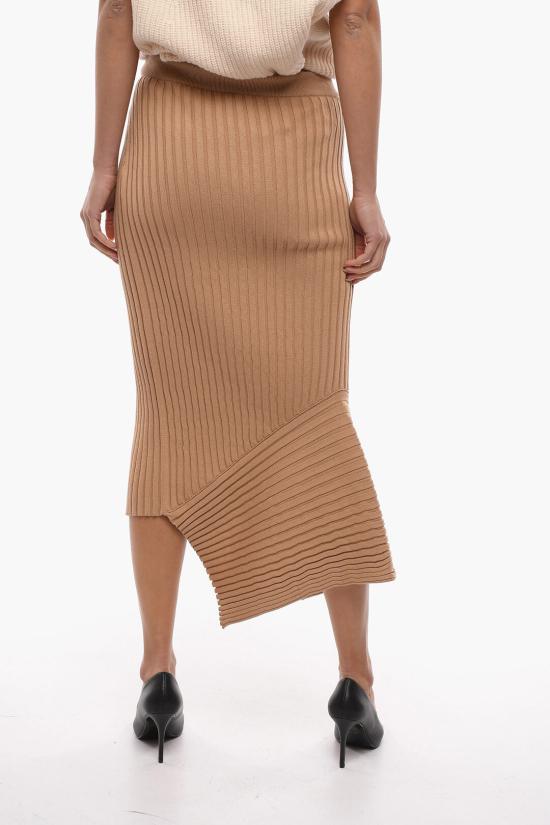  스텔라 맥카트니 롱 스커트 6K01463S23399801 Brown - STELLA MCCARTNEY