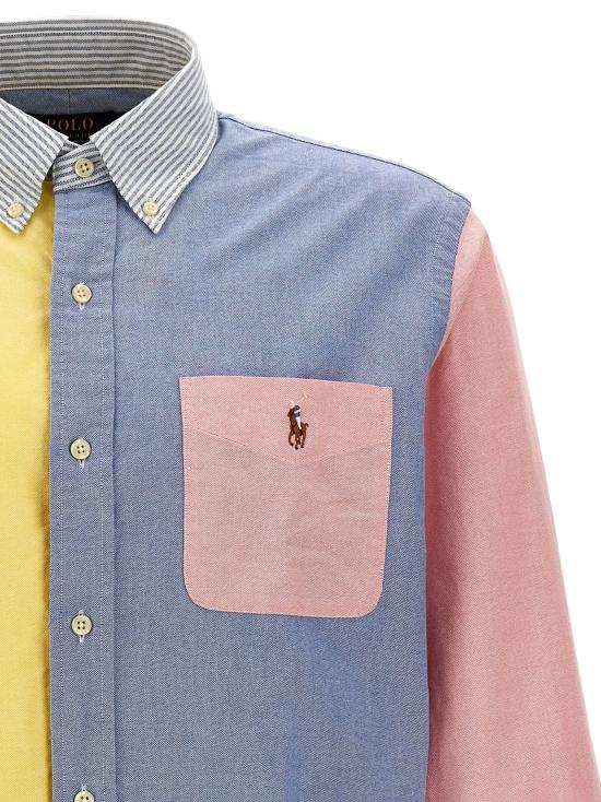 26FW 폴로 랄프로렌 컬러 블록 옥스포드 셔츠 710928919001 Multicolor - POLO RALPH LAUREN