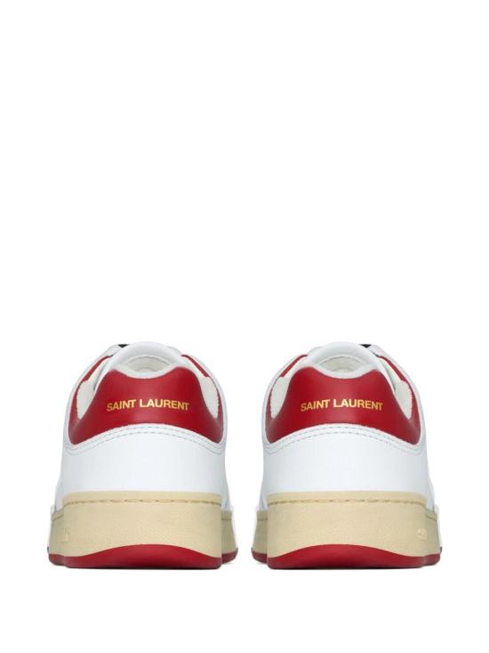  생로랑 SL 61 로우 스니커즈 713600 2W4AA 9226 BLANC OPTIQUE - SAINT LAURENT