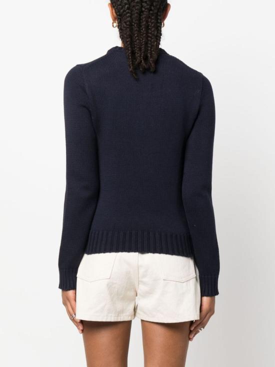  폴로 랄프로렌 아이코닉 플래그 스웨터 211896939 001 NAVY BLUE - RALPH LAUREN