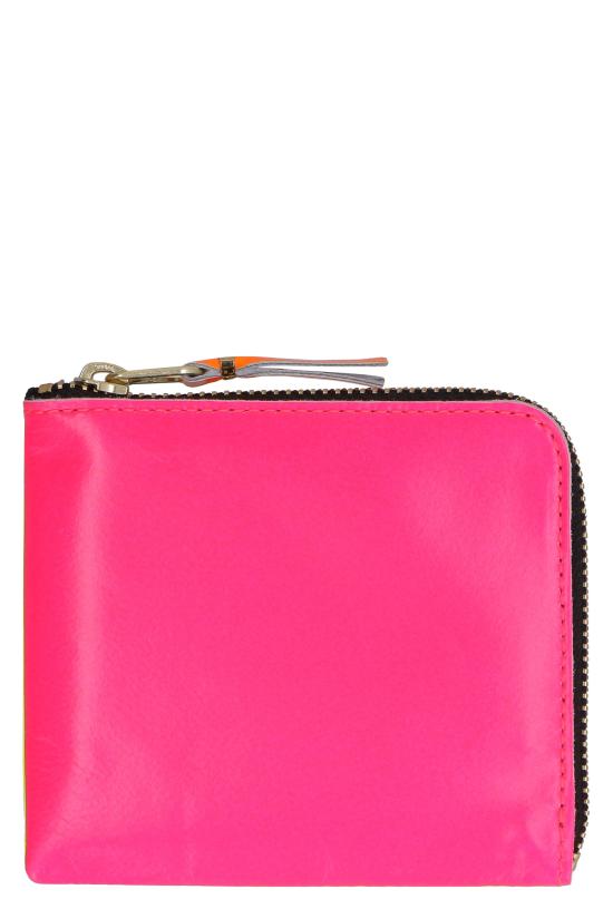  꼼데가르송 가죽소품 SA3100SF PINKYELLOW