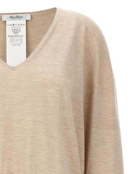  막스마라 스웨터 FRECCIA002 Beige - MAX MARA