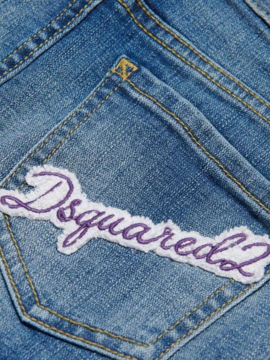  [키즈] 디스퀘어드2 스커트 DQ2124 D0A6M DQ01 DENIM BLUE - DSQUARED2