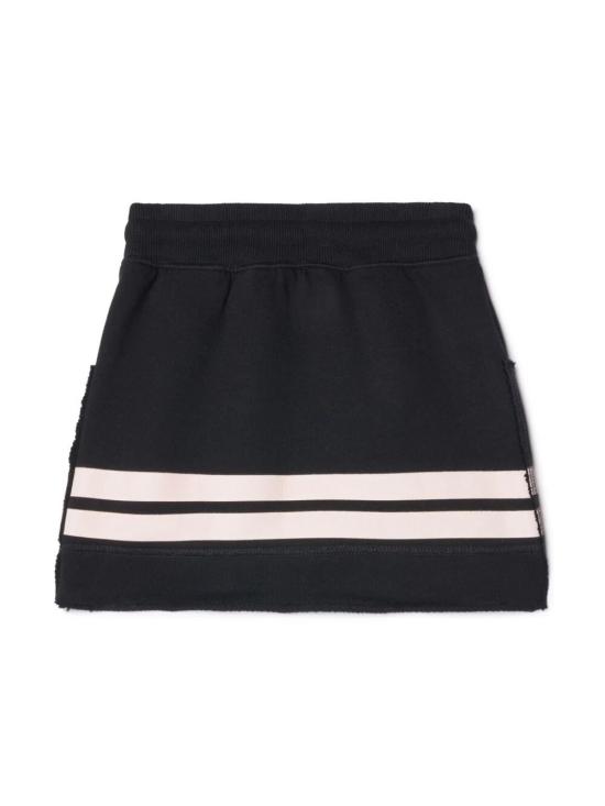  [키즈] 오프화이트 스커트 OGCK004S24FLE001 1030 BLACK PINK - OFF WHITE