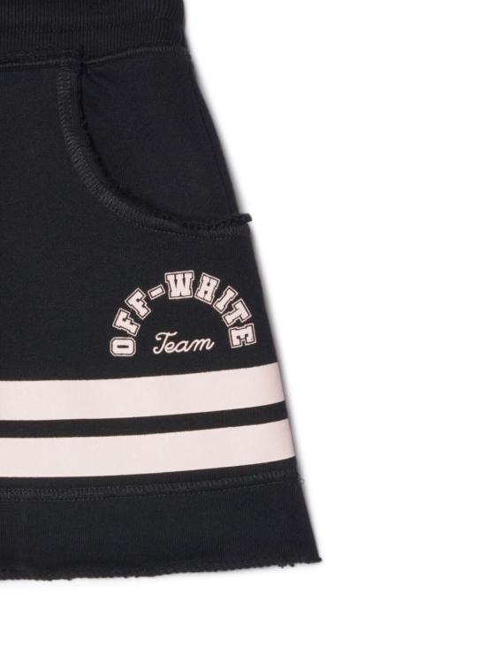  [키즈] 오프화이트 스커트 OGCK004S24FLE001 1030 BLACK PINK - OFF WHITE