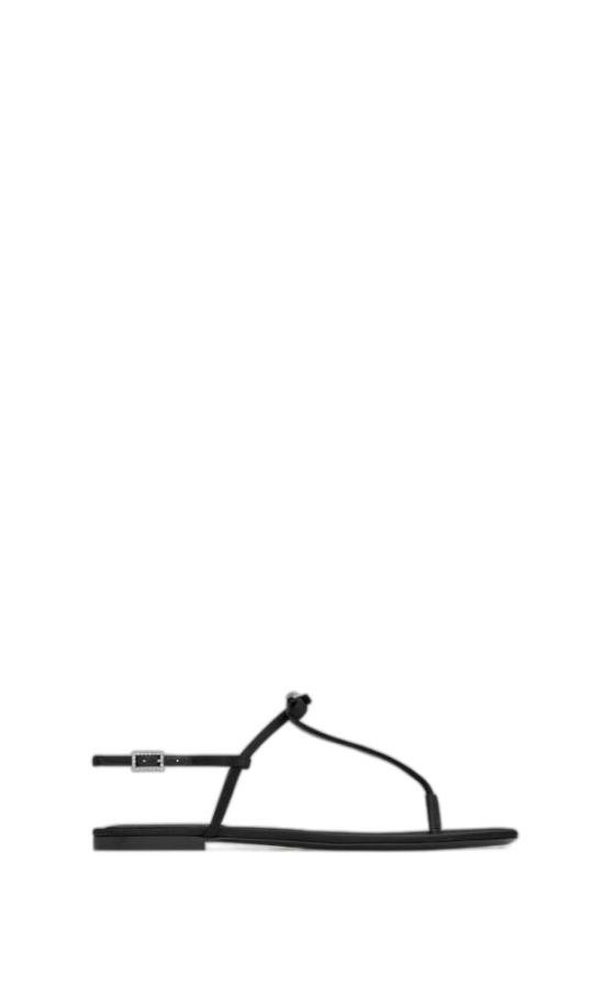  생로랑 샌들 7634919QN00 NERO