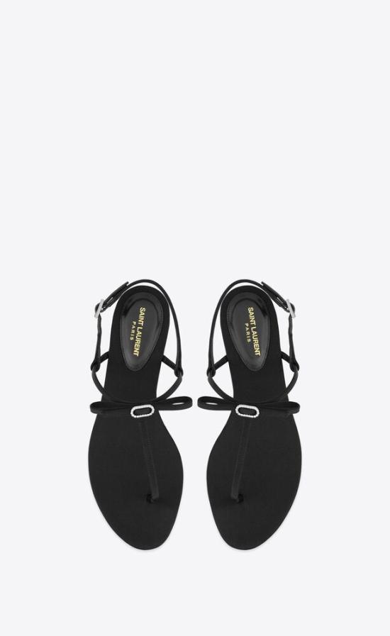  생로랑 샌들 7634919QN00 NERO - SAINT LAURENT