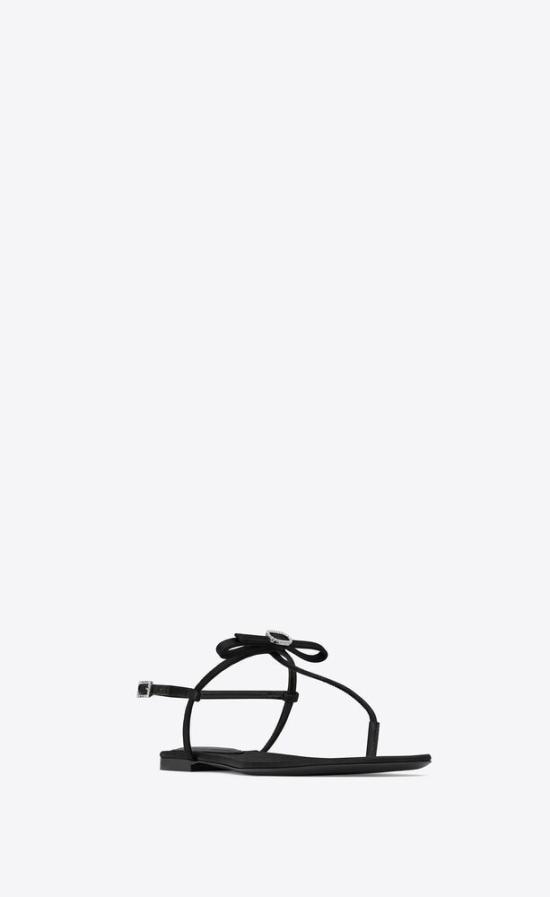  생로랑 샌들 7634919QN00 NERO - SAINT LAURENT