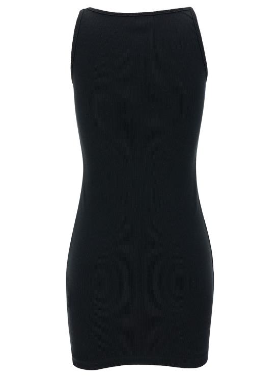 24FW 오프화이트 숏 원피스 OWDB304C99JER0021001 Black - OFF WHITE