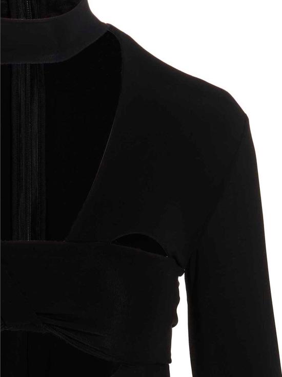  엠부시 바디수트 티셔츠 BWDD008F22JER00110001000 Black - AMBUSH