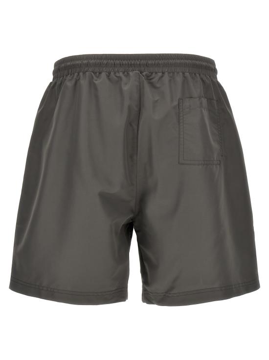 26SS 브루넬로 쿠치넬리 로고 스윔 팬츠 MW817043CYN15 Gray - BRUNELLO CUCINELLI