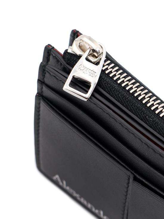  알렉산더 맥퀸 명함지갑 7265671AAJO 1000 Black - ALEXANDER MCQUEEN