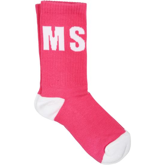  [키즈] 엠에스지엠 발목 양말 S4MSJUSO041 044 FUCHSIA