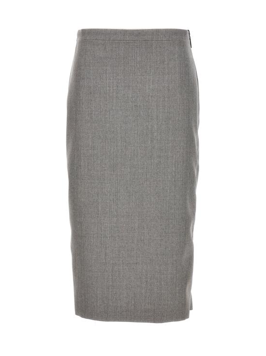  펜디 롱 스커트 FQ7451ANRIF1L7W Green - FENDI